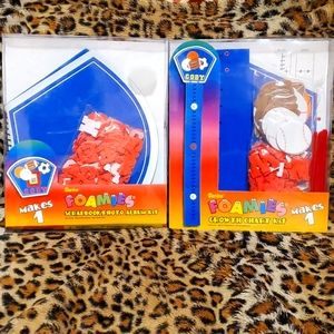 NWT Darice Foamies Sports Growth Chart Kit & Scrapbook/Photo Album Kit